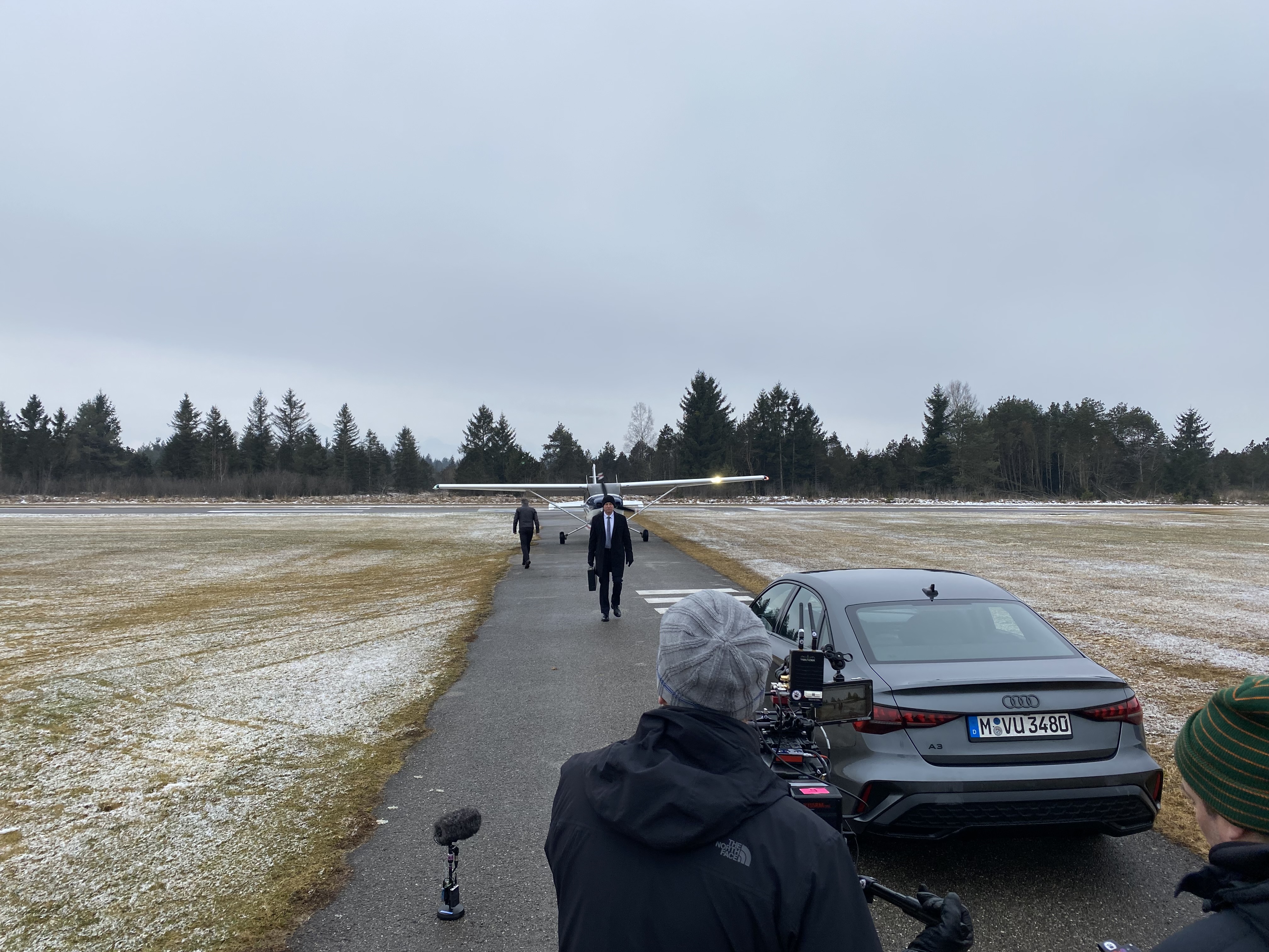 Tatort am Segelflugzentrum
